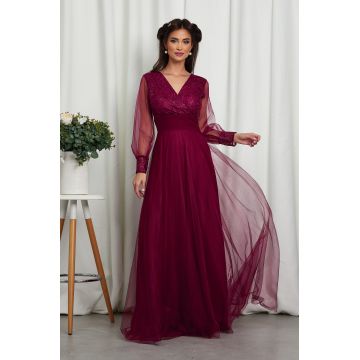 Rochie Dinasty Bordo