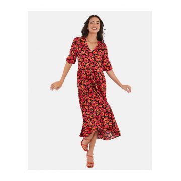 Rochie midi cu imprimeu floral Lizzle 5681