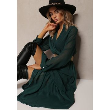 Rochie Verde închis