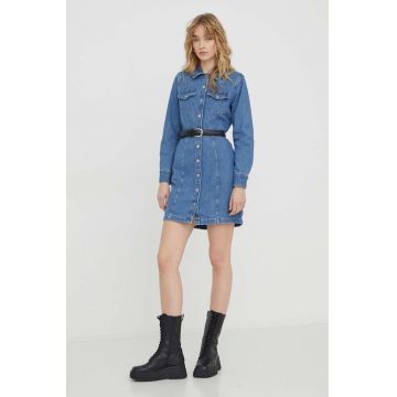 Levi's rochie jeans mini, drept