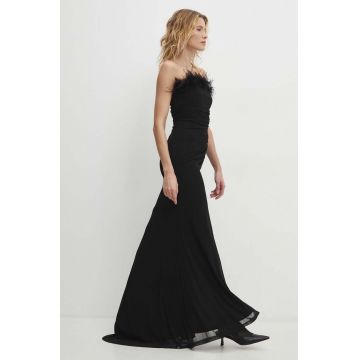 Answear Lab rochie culoarea negru, maxi, mulata