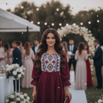 Rochie Traditionala stilizata Leticia