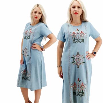 Rochie din Denim traditionala Marita