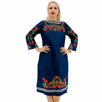 Rochie din Denim traditionala Martina