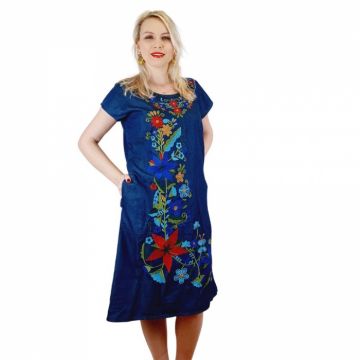 Rochie din Denim traditionala Sanda 49