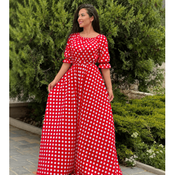 Rochie eleganta cu buline Nela 8
