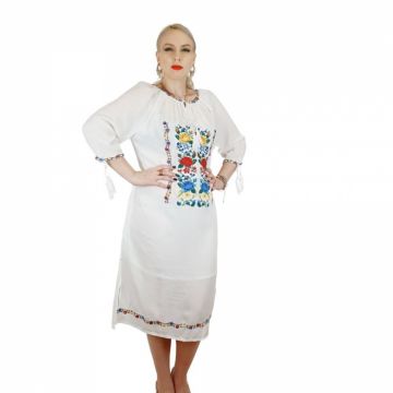 Rochie Traditionala Tricolor