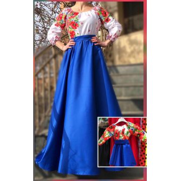 Set rochii stilizate traditional -Mama si Fiica - model 10