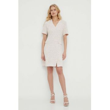 BOSS rochie mini, evazati