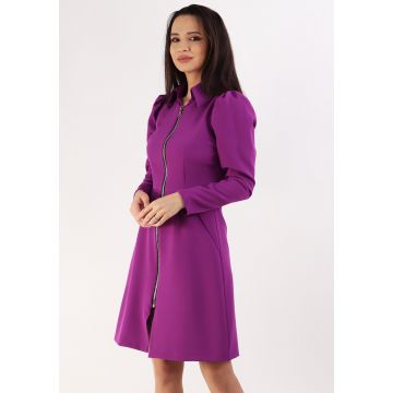 Rochie evazata violet 36
