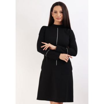 Rochie 1616 neagra Moze