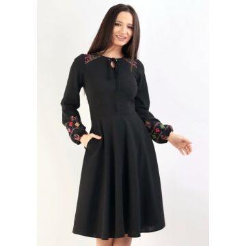 Rochie 4846 neagra Moze