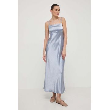 Max Mara Leisure rochie maxi, evazati