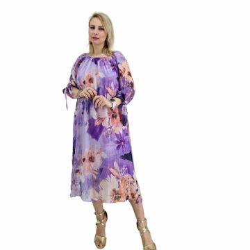 Rochie dreapta din matase Mariana 14