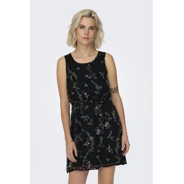 Rochie mini cu imprimeu floral