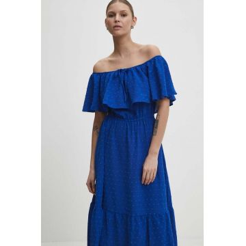 Answear Lab rochie midi, evazati