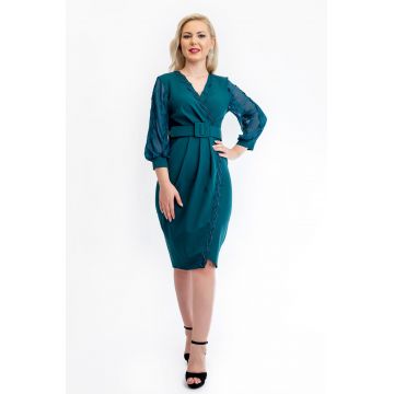 Rochie Dama Mira Verde Inchis