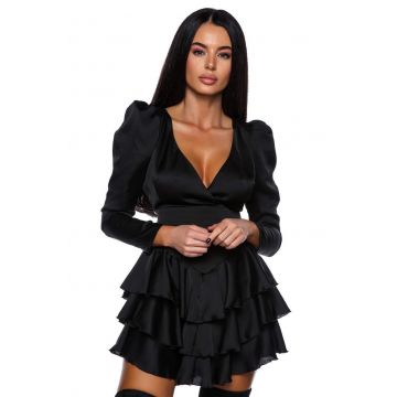 Ruffle dress NEGRU