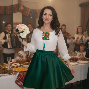 Rochie Traditionala stilizata Vladuta 3