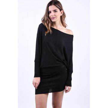 Rochie Vascoza Only Janni Batwing Negru