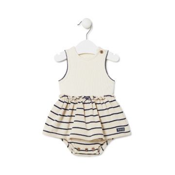 Tous rochie bebe culoarea bej, mini, evazati