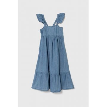zippy rochie din bumbac pentru copii midi, evazati