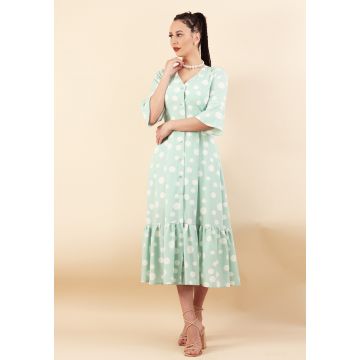 Rochie lunga mint 36