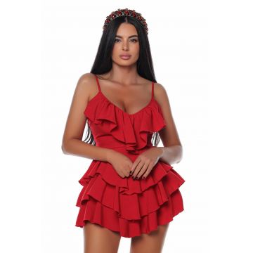 Red Russian Dress