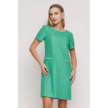 Rochie CC1MZ4155 verde Mizar