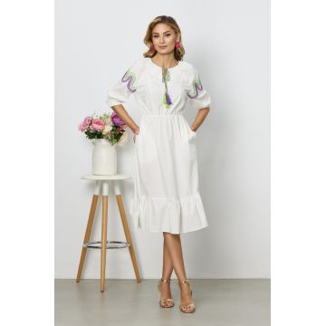 Rochie Treva Alba