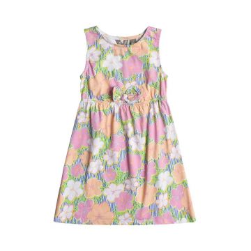 Roxy rochie din bumbac pentru copii SUMMER AIR mini, evazati