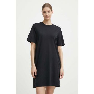 Peak Performance rochie culoarea negru, mini, oversize