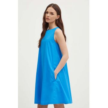 United Colors of Benetton rochie din bumbac mini, evazati