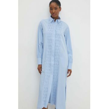 Answear Lab rochie din bumbac midi, oversize