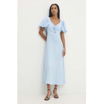 Answear Lab rochie midi, evazati