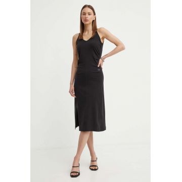 G-Star Raw rochie din bumbac culoarea negru, mini, mulata, D24573-B771