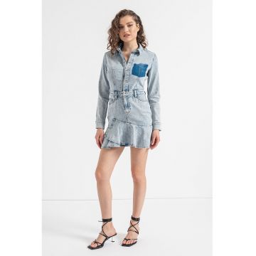 Rochie scurta din denim