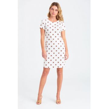 Rochie din amestec de in