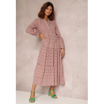 Rochie Roz somon