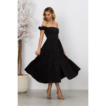 Rochie casual de vara Carlita Neagra