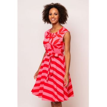 Rochie din amestec de modal cu imprimeu Vaercio