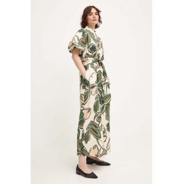 Answear Lab rochie culoarea bej, maxi, oversize