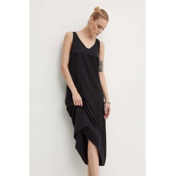 Marc O'Polo rochie culoarea negru, midi, drept, 406110321409