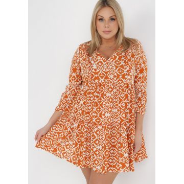 Rochie Portocalie Rochie Portocalie