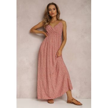Rochie Roz somon