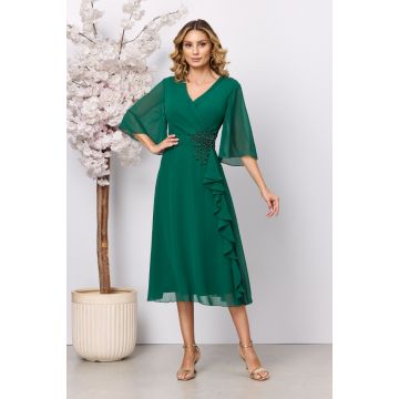 Rochie de ocazie Christa Verde