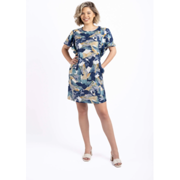 Rochie 4735 imprimata La Donna