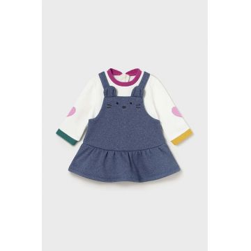 Mayoral Newborn rochie bebe mini, evazati, 2802