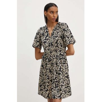 Marc O'Polo rochie culoarea negru, mini, evazati, 406109221417