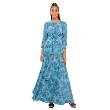 Rochie maxi cu imprimeu floral